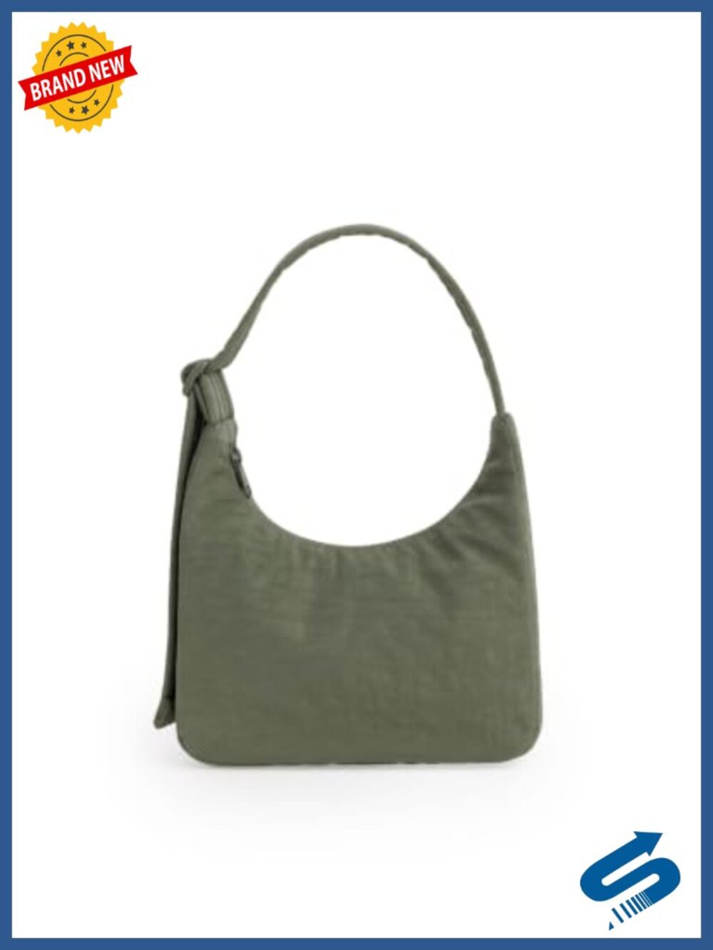 Mini Nylon Shoulder Bag with Adjustable Strap
